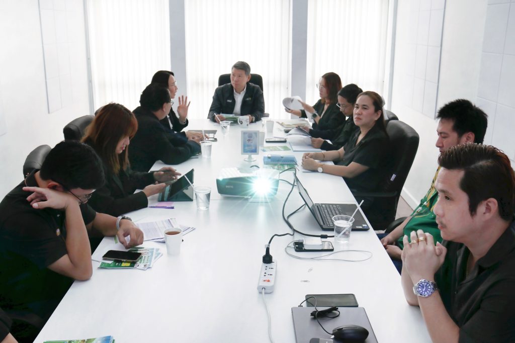 ธ.ก.ส. ให้การนำเสนอผลิตภัณฑ์โครงการสินเชื่อเคหะเพื่อที่อยู่อาศัย และสินเชื่อเกษตรวิวัฒน์