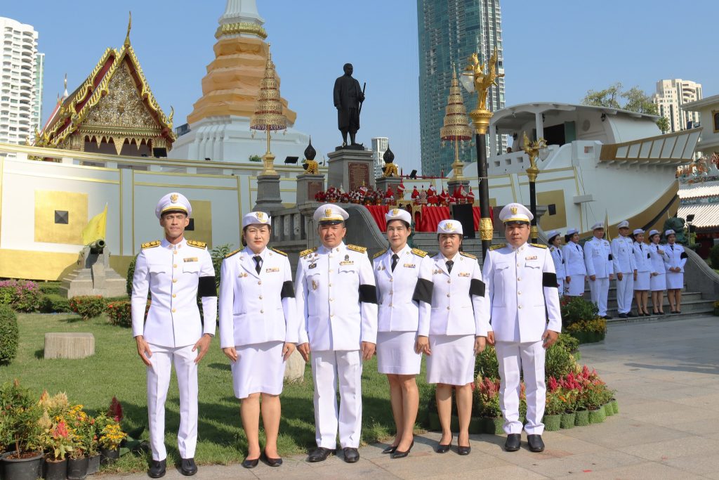 พิธีวางพานพุ่มดอกไม้สดเพื่อถวายราชสักการะ และน้อมรำลึกในพระมหากรุณาธิคุณของพระบาทสมเด็จพระนั่งเกล้าเจ้าอยู่หัวฯ ประจำปี 2569