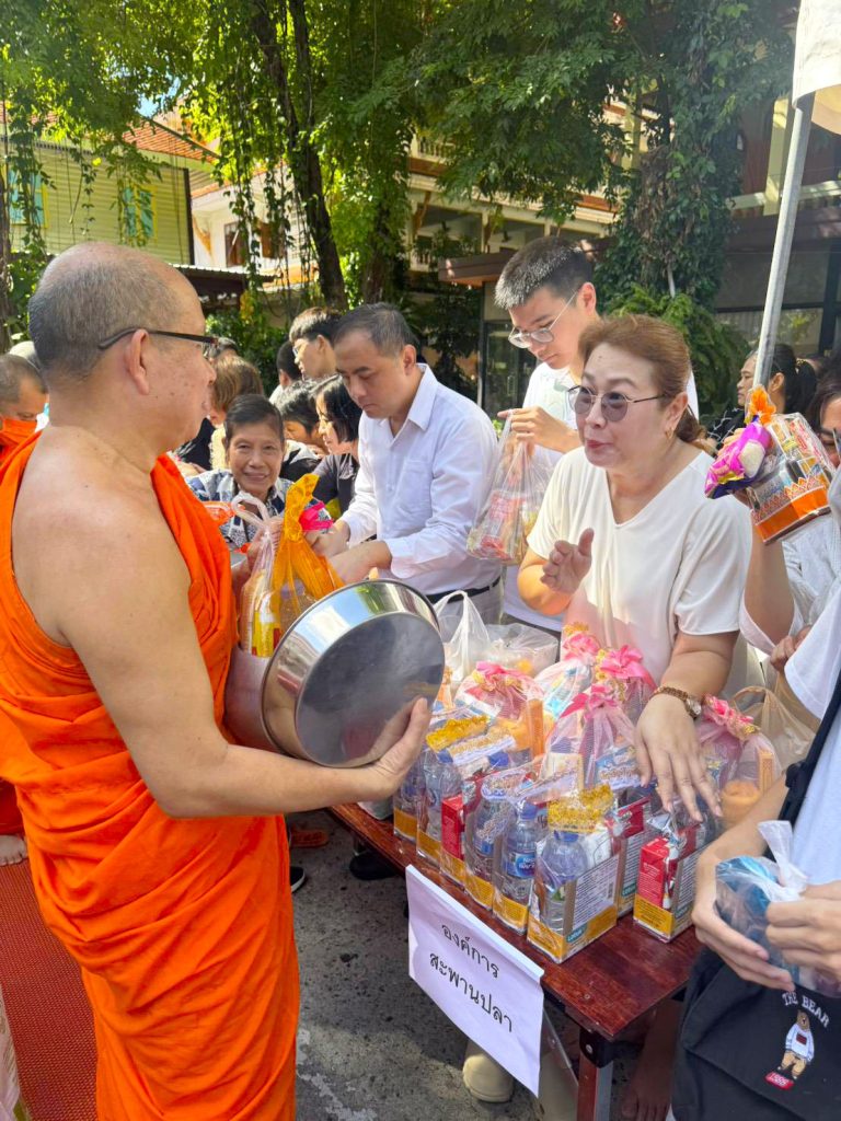คณะ อสป. ร่วมกิจกรรมจิตอาสาบำเพ็ญสาธารณประโยชน์และบำเพ็ญสาธารณกุศลใน “โครงการเข้าพรรษาเข้าหาวัด เข้าหาธรรม ปี 3”