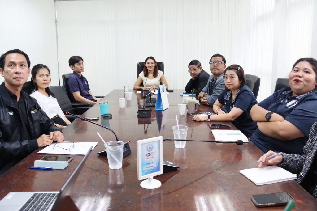 การประชุม เพื่อแจ้งผลประเมินทั้งจากหัวหน้างานและทีมวิทยากรผู้ดำเนินการจัดโครงการอบรมผู้นำคุณธรรม นักบริหารแห่งอนาคต องค์การสะพานปลา