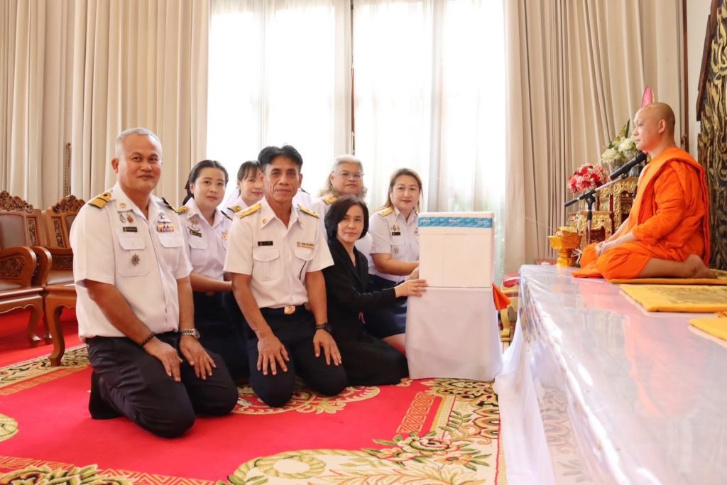 กิจกรรมถวายภัตตาหารเพล แด่พระภิกษุสงฆ์ ประจำเดือนสิงหาคม 2569